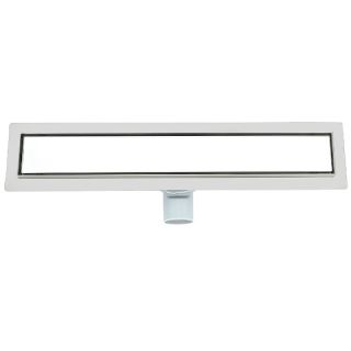 Душевой трап ALMAes Laguna LG50WH 50см белое стекло